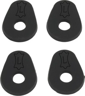 Rubber Guitar Strap Blocks (Set of 4) - Black