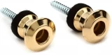 Straplok Dual Design Strap Button Set - Gold
