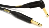 Gold Instrument 06R Straight to Right Angle Instrument Cable - 6 foot