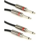 Prolink Classic Straight to Straight Instrument Cable - 12 foot (2-pack)