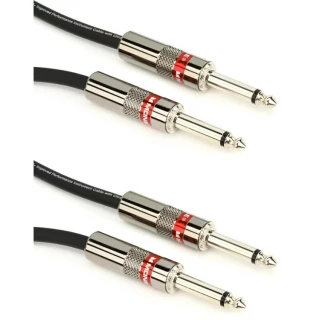 Prolink Classic Straight to Straight Instrument Cable - 12 foot (2-pack)