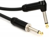 PW-AMSGRA-15 American Stage Straight to Right Angle Instrument Cable - 15 foot