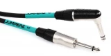 JBI-10RA Blue Line Straight to Right Angle Instrument Cable - 10 foot