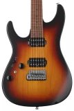 Prestige AZ2402L Left-handed Electric Guitar - Tri Fade Burst Flat