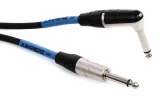 JBI-20RA Blue Line Straight Right Angle Instrument Cable - 20 foot
