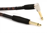 RIC-G10A Gold Series Straight to Right Angle Instrument Cable - 10 foot