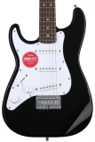 Mini Stratocaster Left-handed Electric Guitar - Black