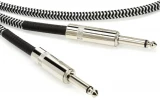 PW-BG-15BG Braided Straight to Straight Instrument Cable - 15 foot Grey