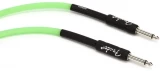 0990810119 Professional Series Glow in the Dark Green Instrument Cable - 10 Feet