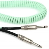LCRCSGS Retro Coil Straight to Straight Silent Instrument Cable - 20 foot Surf Green