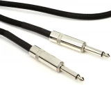 PW-BG-15BK Braided Straight to Straight Instrument Cable - 15 foot Black