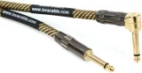 LCVN20R Vintage Tweed Straight to Right Angle Instrument Cable - 20 foot