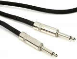 PW-BG-10BK Braided Straight to Straight Instrument Cable - 10 foot Black