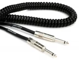 LCRCB Retro Coil Straight to Straight Instrument Cable - 20 foot Black