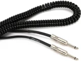 LCSCB Super Coil Straight to Straight Instrument Cable - 35 foot Black