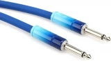 Ombré Series Straight to Straight Instrument Cable - 10 foot, Belair Blue