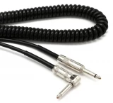 LCRCRBS Retro Coil Straight to Right Angle Silent Instrument Cable - 20 foot Black