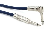 LCBD25R Blue Demon Straight to Right Angle Instrument Cable - 25 foot