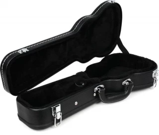 HWC-S Hard-Shell Arched Top Wood Ukulele Case - Soprano