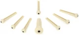 Acoustic Bridge Pin Set - Ivory with Black Dot