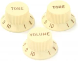 Stratocaster Replacement Knobs - Aged White