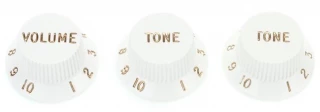 Stratocaster Replacement Knobs - White