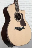 Taylor 814ce - Natural with V-Class Bracing and Radiused Armrest