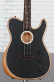 Fender Acoustasonic Player Telecaster - Brushed Black with Rosewood Fingerboard