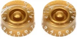 Vintage-style Speed Knobs 2-pack - Gold