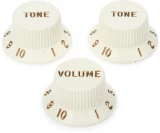 Stratocaster Replacement Knobs - Parchment