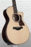 Taylor 812ce - Natural with V-Class Bracing and Radiused Armrest