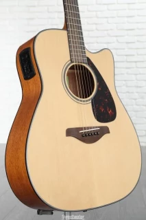 Yamaha FGX800C Dreadnought Cutaway - Natural