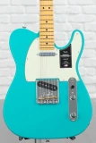 American Professional II Telecaster - Miami Blue with Maple Fingerboard vs Les Paul Standard '50s P90 Electric Guitar - Gold Top