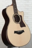 Taylor 812ce, 12-fret - Natural with V-Class Bracing and Radiused Armrest