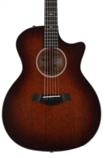 Taylor 524ce V-Class - Shaded Edgeburst, Mahogany Back and Sides