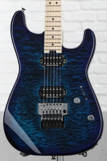 Charvel Pro-Mod San Dimas Style 1 HH FR QM - Chlorine Burst