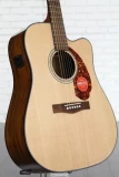 Red Label FG5 - Natural vs CD-140SCE Dreadnought Acoustic-Electric Guitar - Natural