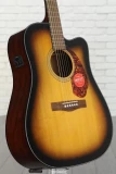 214ce Deluxe Acoustic-electric Guitar - Red vs CD-140SCE Dreadnought Acoustic-Electric Guitar - Sunburst