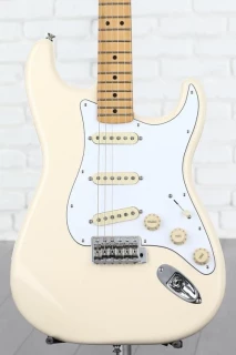 Fender Jimi Hendrix Stratocaster - Olympic White with Maple Fingerboard