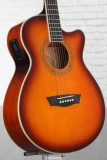 TS-BT Taylor Swift Acoustic Guitar - Natural Sitka Spruce vs Festival EA15 - Ice Tea Burst