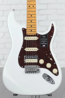 Fender American Ultra Stratocaster HSS - Arctic Pearl with Maple Fingerboard