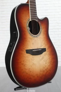 Ovation Celebrity Standard Exotic Mid-depth - Cognac Burst Natural Gloss