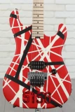 Boden Prog NX 6 Electric Guitar - Earth Green vs Striped Series 5150 - Red, Black and White