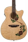 Luna Flora Rose, Quilted Maple - Gloss Natural