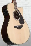 GN30 Acoustic Guitar - Black vs FSX830C Concert Cutaway - Natural