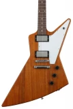 Explorer - Antique Natural vs Les Paul Standard '50s P90 Electric Guitar - Gold Top
