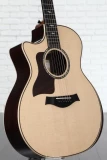 Taylor 814ce Left-handed - Natural with V-Class Bracing and Radiused Armrest