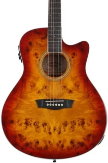 Washburn Deep Forest Burl ACE - Amber Fade