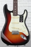 American Ultra Stratocaster - Ultraburst with Rosewood Fingerboard vs Les Paul Standard '60s Electric Guitar - Smokehouse Burst Sweetwater Exclusive
