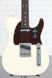 American Professional II Telecaster - Olympic White with Rosewood Fingerboard vs Les Paul Standard '60s Electric Guitar - Smokehouse Burst Sweetwater Exclusive